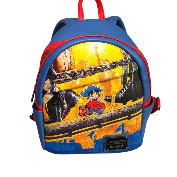 Loungefly Handbags - Loungefly An American Tail Fievel Mini Backpack NWT